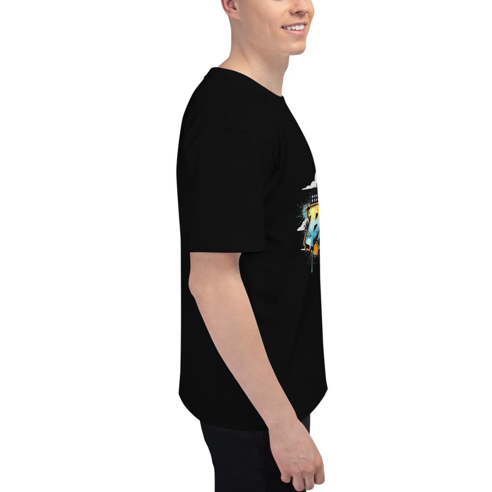 Graffiti design — right view